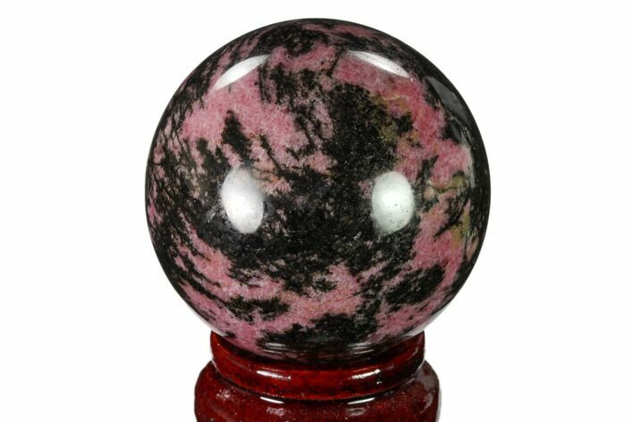 Beautiful, Rhodonite Sphere - Madagascar #157981